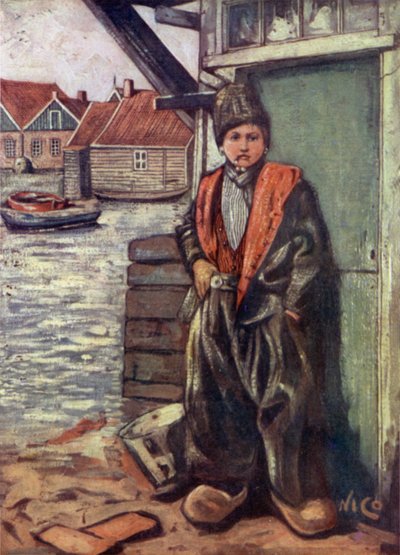 Un niño pescador de Nico Jungman